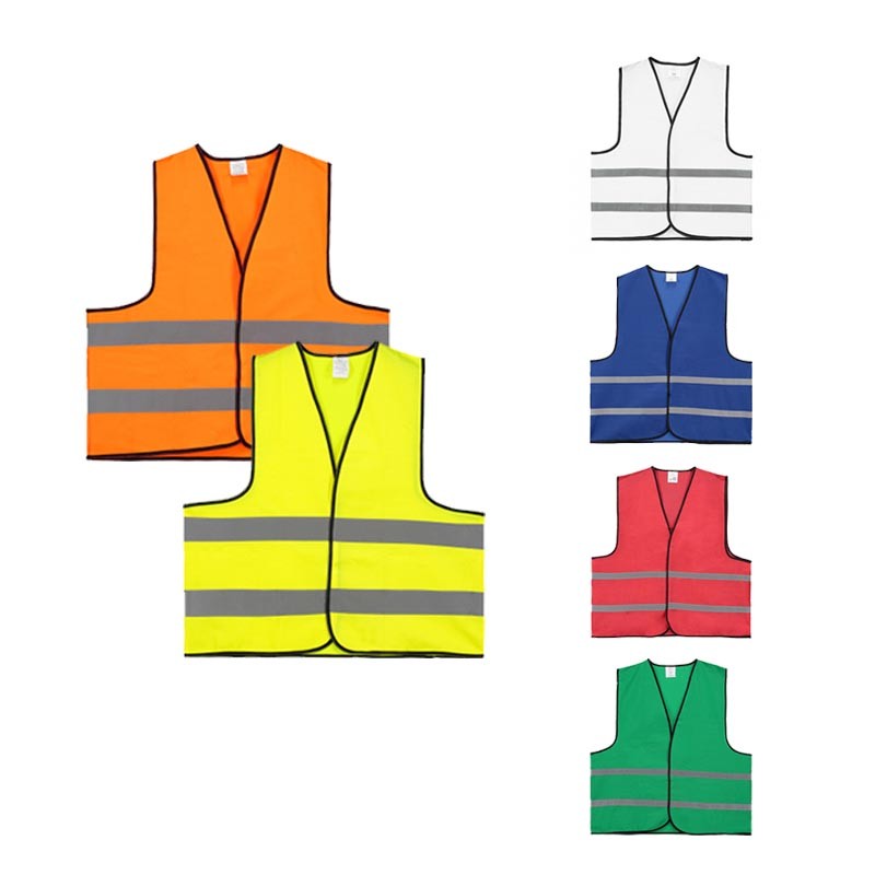 Gilet de securite personnalise. Gilet haute visibilite publicitaire