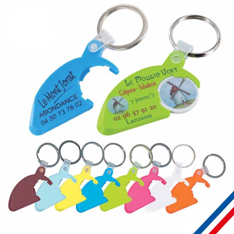 Porte-clés en plastique