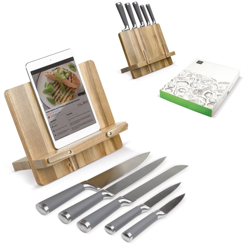 Couteau de cuisine,Support de rangement pour couteaux en bois