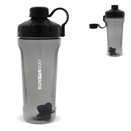 Bidon de sport shaker personnalisable "BOOSTER" 900ml