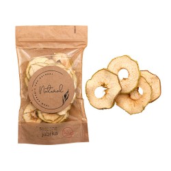 Chips de pommes séchées en sachet personnalisé (265x160mm)