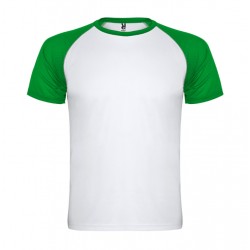 Tee-shirt sport bicolore "TWEEK" personnalisé