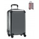 Valise cabine trolley personnalisable "KINTA" avec fermeture à combinaison