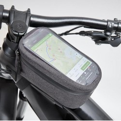 Sacoche de vélo personnalisée CYKEL avec pochette transparente tactile