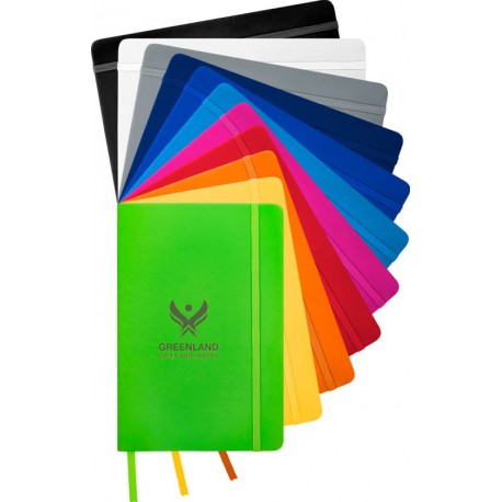 Carnet A5 personnalisé 14 coloris "BOOG"