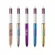 Stylo BIC® 4 Couleurs Shine personnalisable