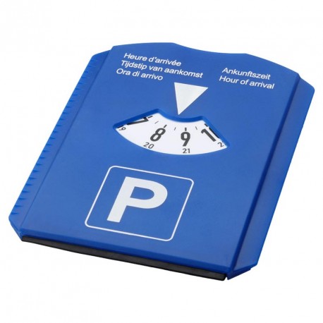 Disque stationnement publicitaire 5 en 1 - Disque parking personnalisé