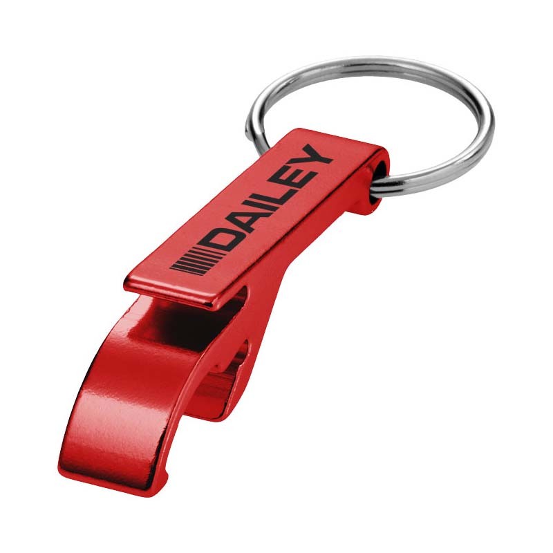 Porte-clés décapsuleur - Mini rouge rallye